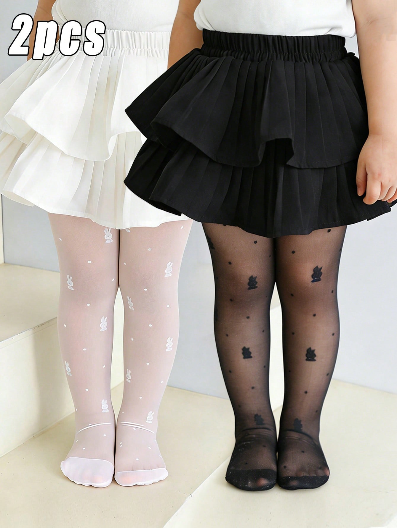 Tights Pantyhose Sheer - Комплект из 2-х пар детских колготок