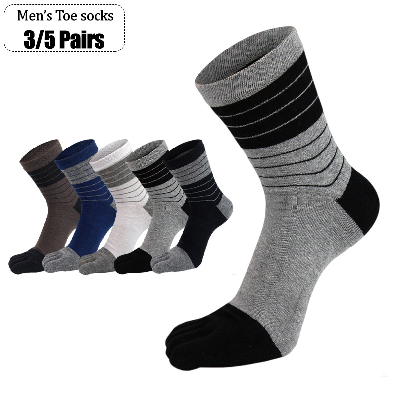 Toe Sock Split - 3/5 пар мужских носков с пятью