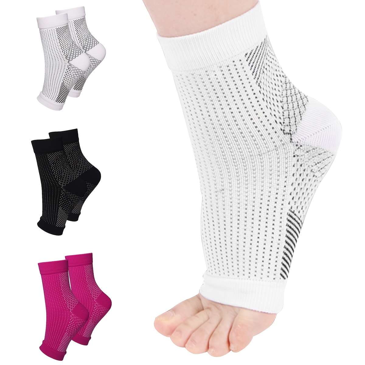 Ankle Brace Sock - Дышащие компрессионные носки без пальцев для