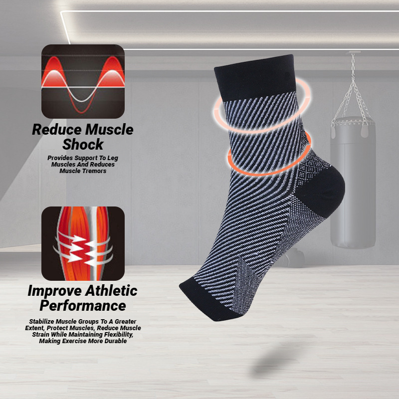 Спортивный компрессионный банд – обзор и цена Ankle Brace Sock