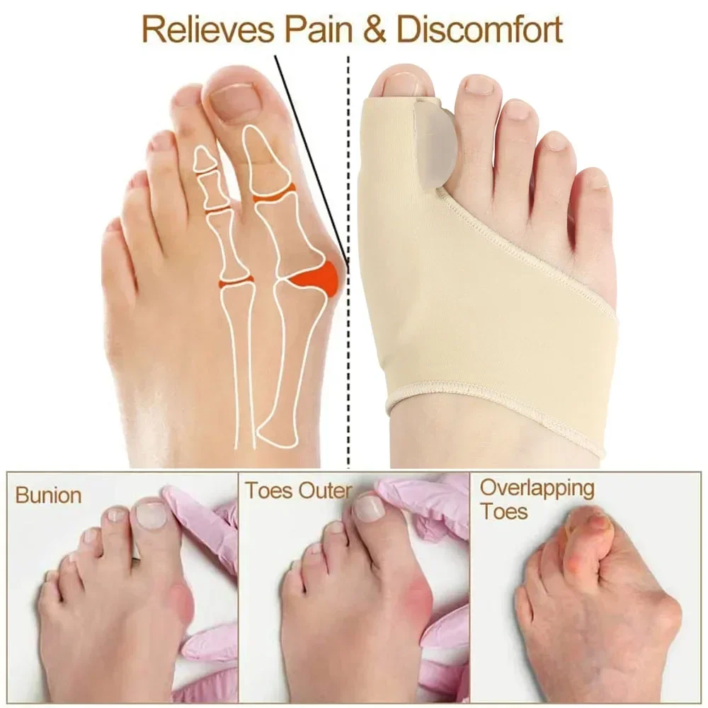 1/2 пары разделителей пальцев  – обзор и цена Ankle Brace Sock