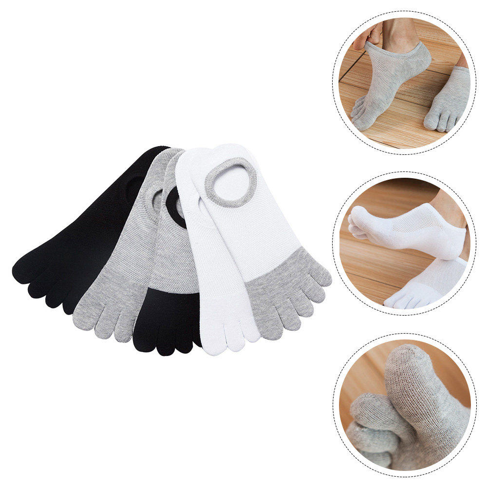 5 пар мужских низких дышащих х – обзор и цена Invisibility Sock Loafer