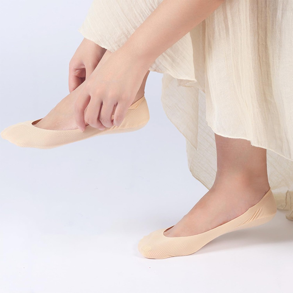 6 пар невидимых носков для жен – обзор и цена Invisibility Sock Loafer