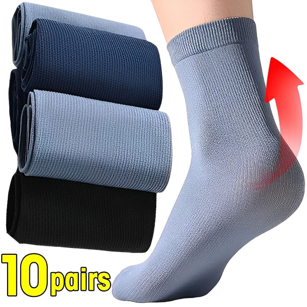 10 пар модных мужских носков и – обзор и цена Silk Sock Bamboo