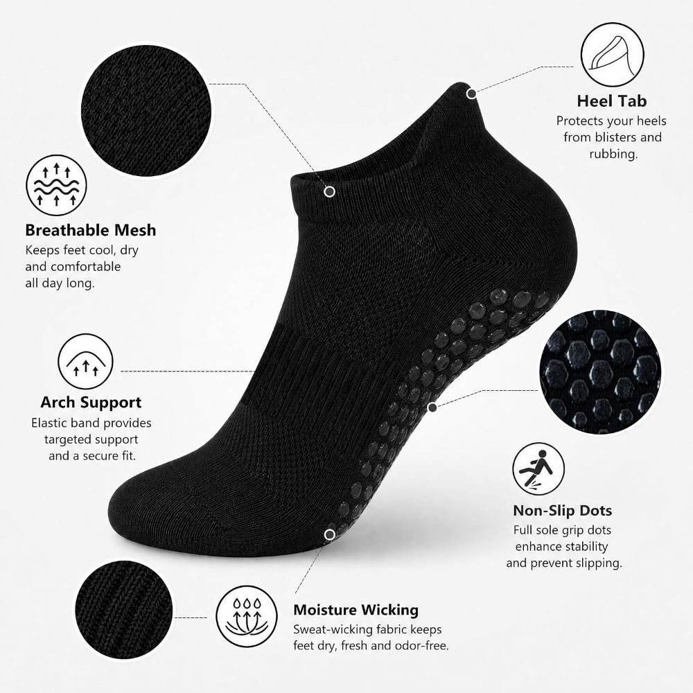 Носки с противоскользящей подо – обзор и цена Grip Sock Yoga