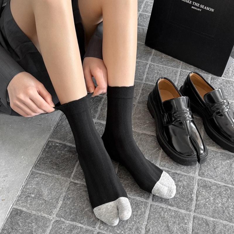 Японские хлопковые носки таби  – обзор и цена Toe Sock Split