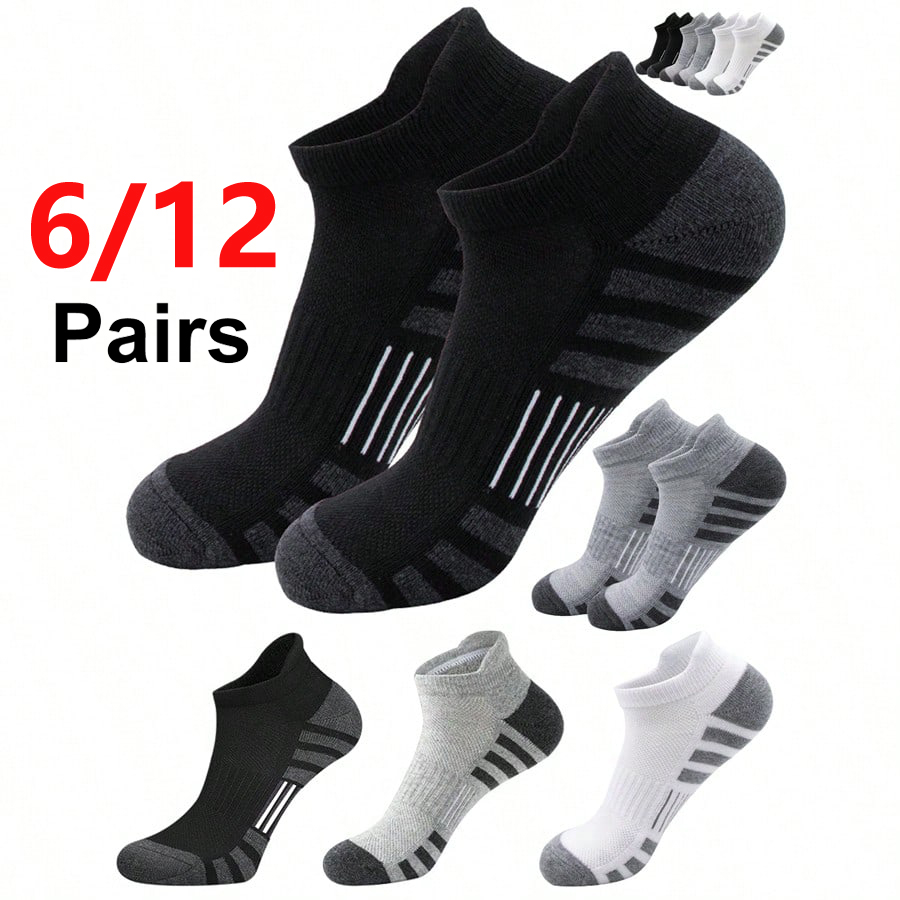 6/24 пары амортизирующих дышащ – обзор и цена Athletic Sock Cushion