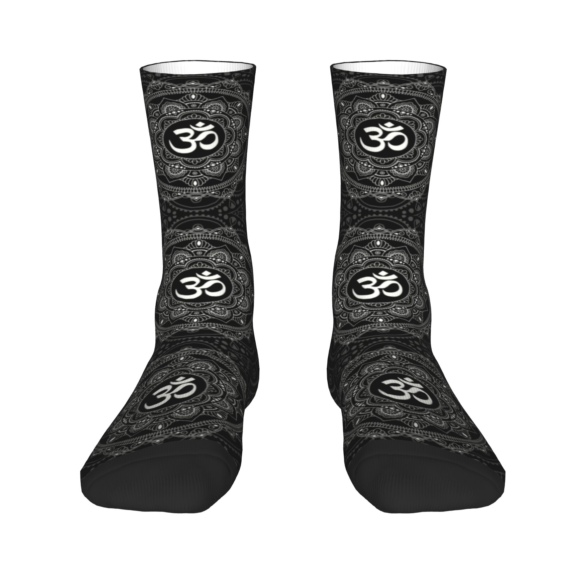 Носки с мандалой Ом на заказ,  – обзор и цена Dress Sock Men