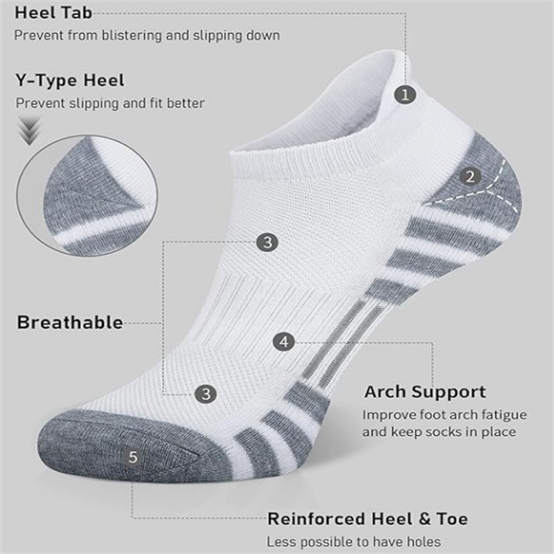 Носки спортивные укороченные с – обзор и цена Athletic Sock Cushion