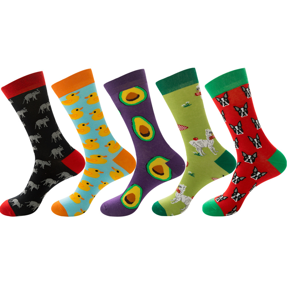 5 пар/упаковка, мужские и женс – обзор и цена Cotton Crew Sock Pack