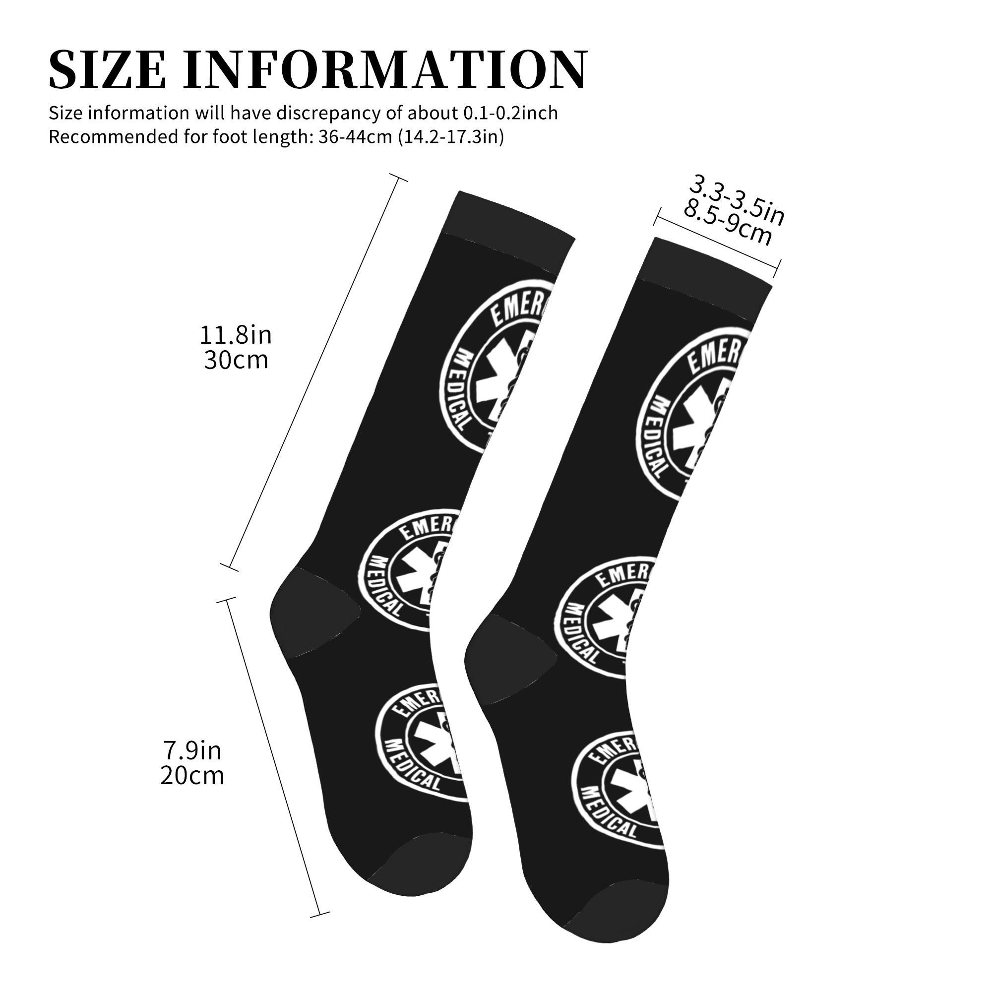 Носки с логотипом Emt Star Of  – обзор и цена Compression Sock Medical