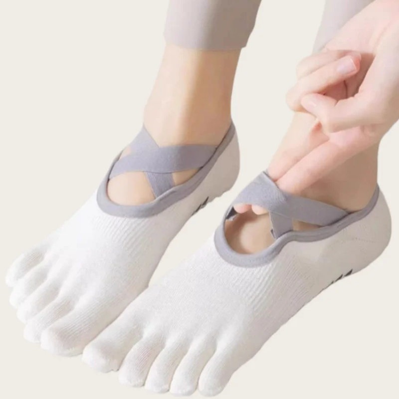 1 пара женских носков для йоги – обзор и цена Toe Sock Split