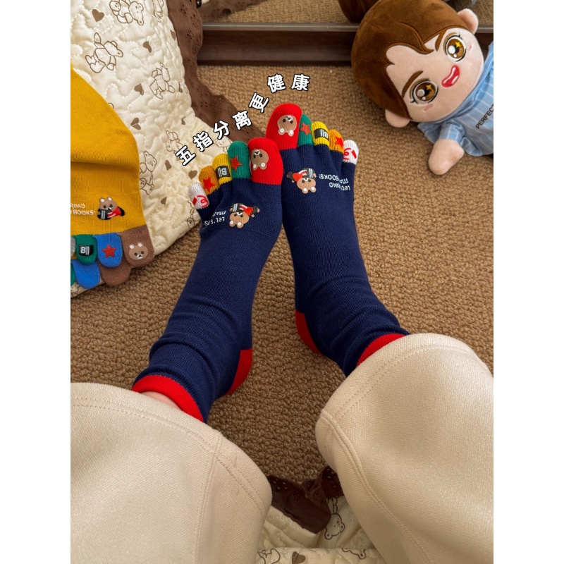 Милые женские носки с пятью па – обзор и цена Toe Sock Split