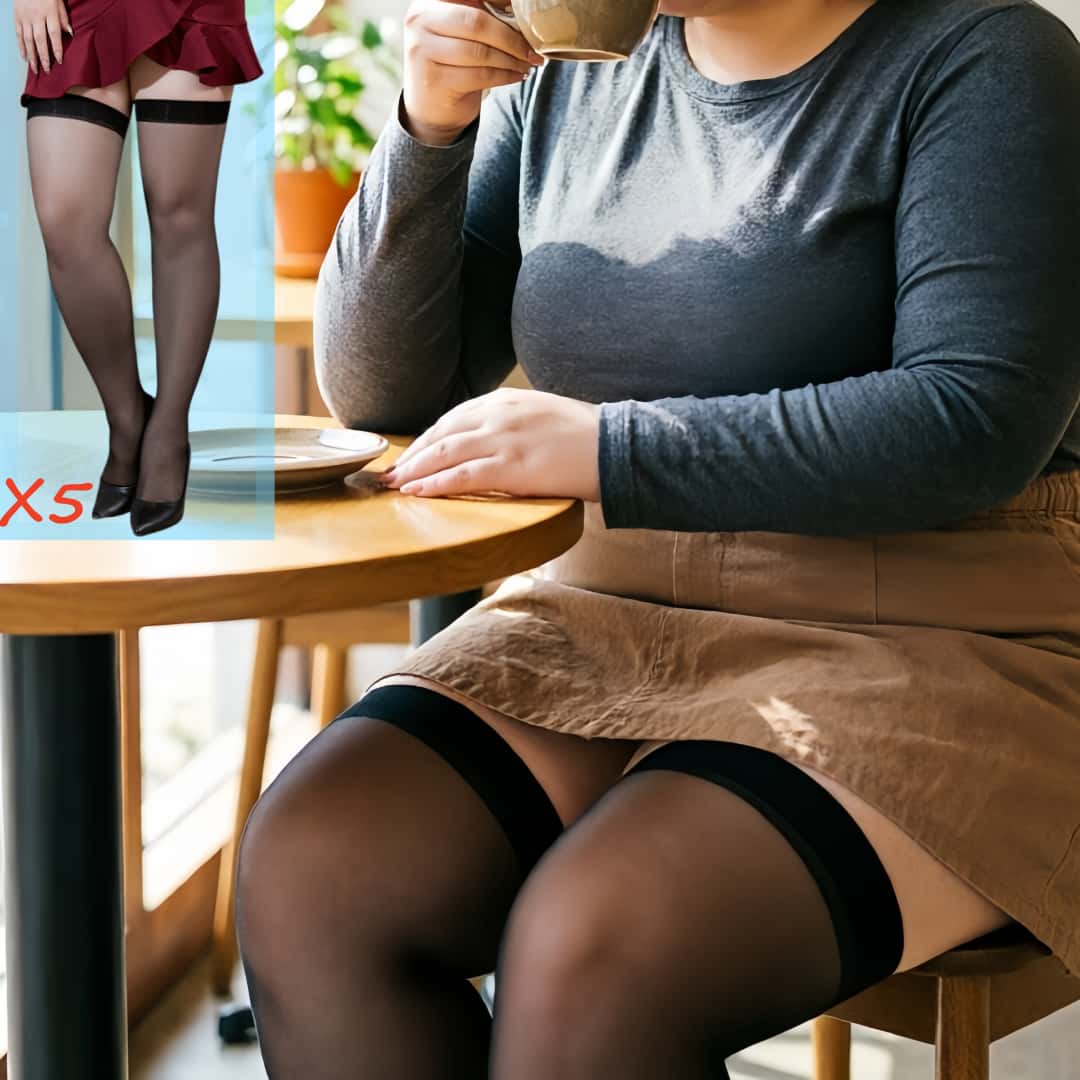 5 пар кружевных чулок-ботфорто – обзор и цена Thigh High Sock Stay Up